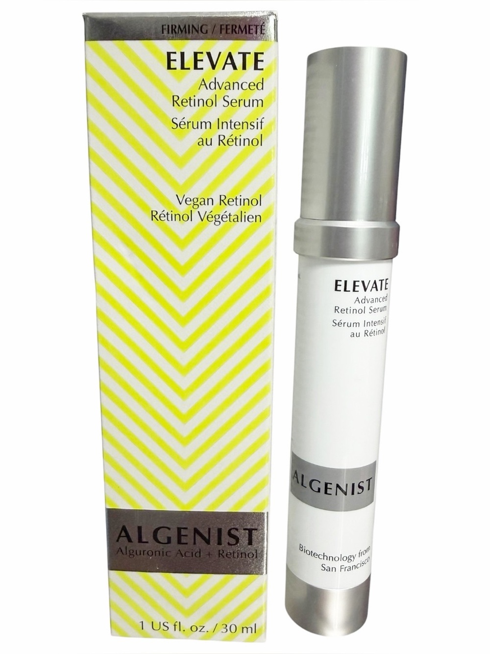 ALGENIST Elevate Firming Advanced RETINOL SERUM 1 fl oz ~ Vegan ~ New in Box